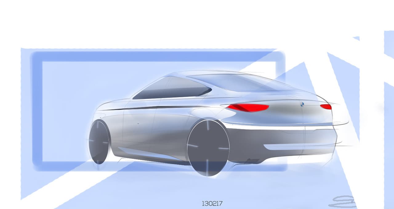 BMW evening sketch